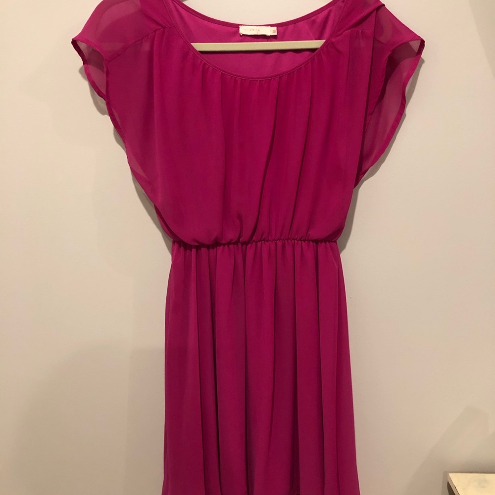 Pink dress